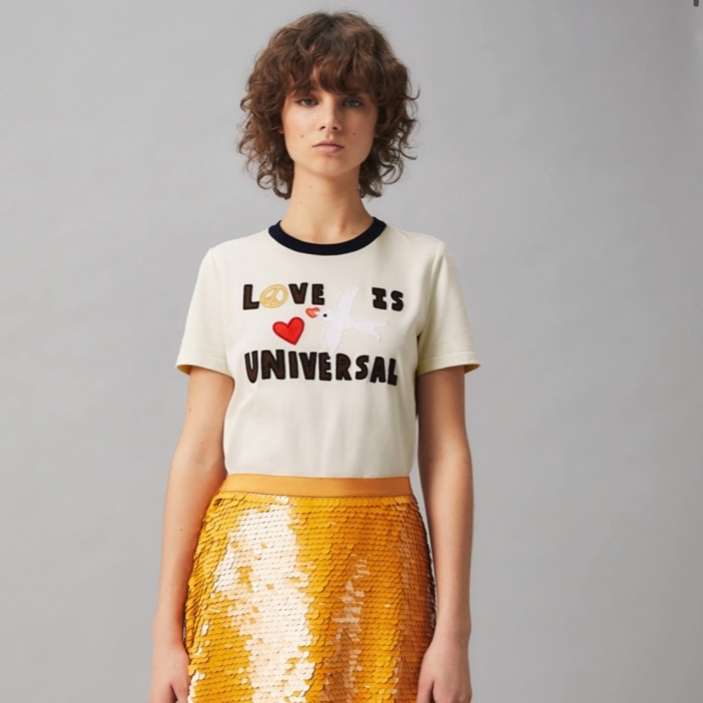 Tory Burch special edition tee. S